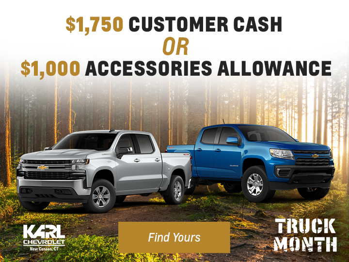 Truck Month $1,750 Customer cash or $1,000 Accessories Allow